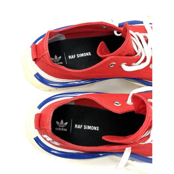Adidas Raf Simons RS Detroit Runner EE7936 Sz 9 Red White Blue Mens Sneakers GUC main image 5